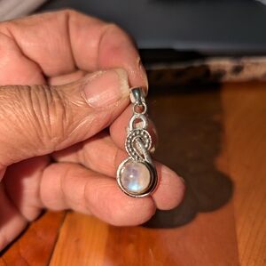 Rainbow Moonstone pendant